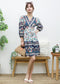 Elbow Sleeve Boho Dress