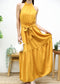 Halter Neck Classic Maxi Dress