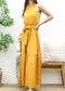 Halter Neck Classic Maxi Dress