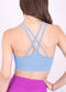 Double Strap Cross Back Sports Bra