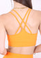 Double Strap Cross Back Sports Bra