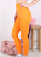 Ruched Curved Waist Leggings