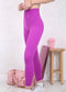 Ruched Curved Waist Leggings