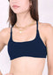 Square Neck Cross Back Sports Bra