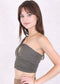 One Shoulder Cutout Front Sports Bra