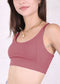 Double Strap Twist Back Sports Bra