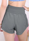 High Waist Double Layer Shorts