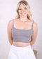 Classic Square Neck Sports Bra