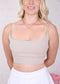 Classic Square Neck Sports Bra