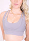 Double Layer Scoop Sports Bra