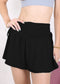 Side Ruched Tie Sports Skirt