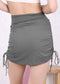 Overlap Waist Ruched Sports Skirt