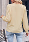 Boatneck Long Sleeves Knitted Top