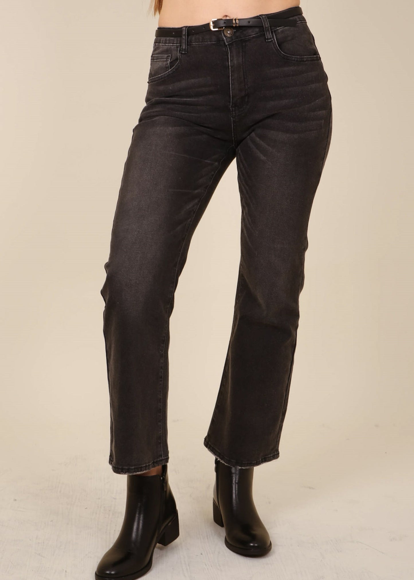 High Waist Classic Flared Jeans