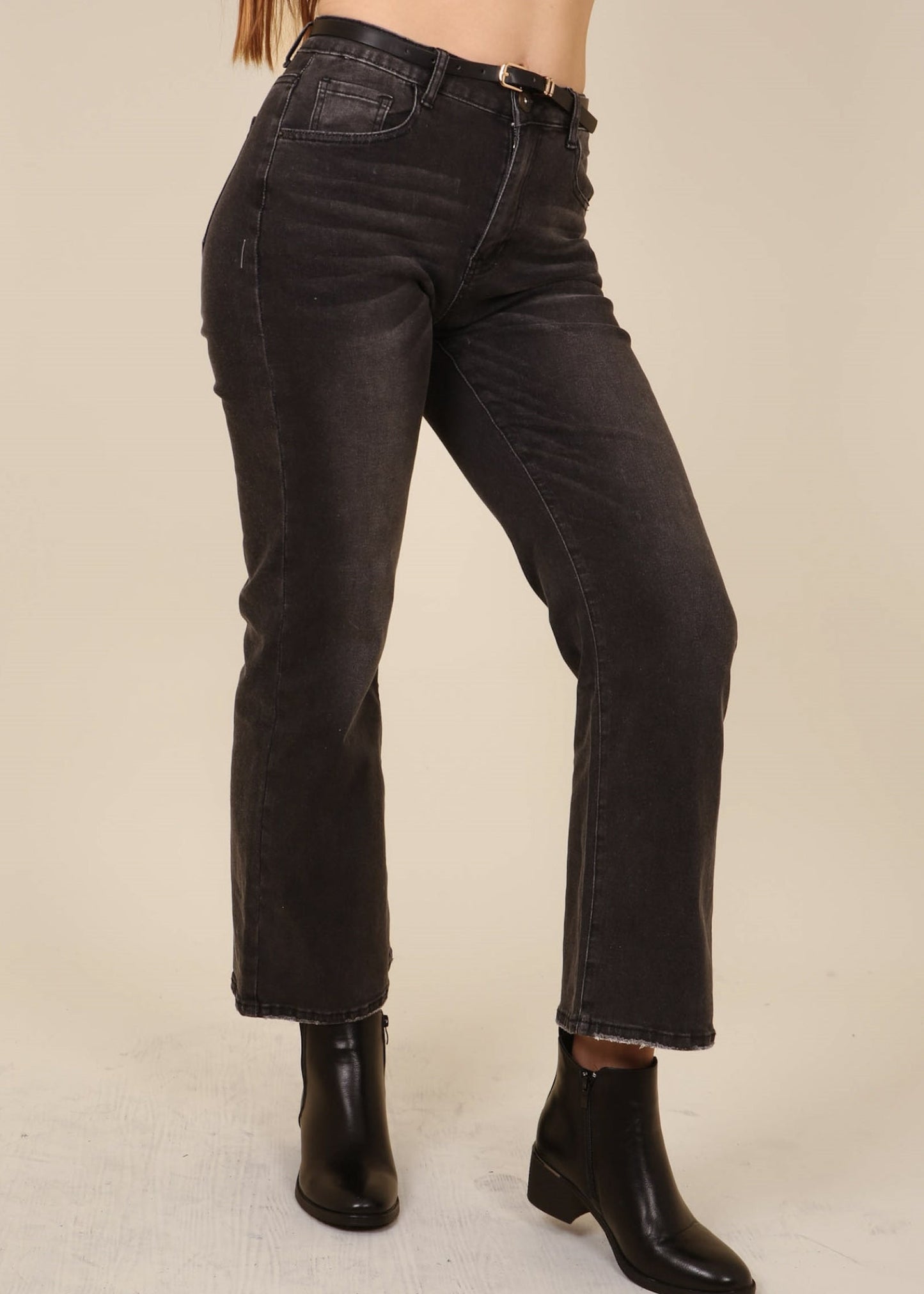 High Waist Classic Flared Jeans