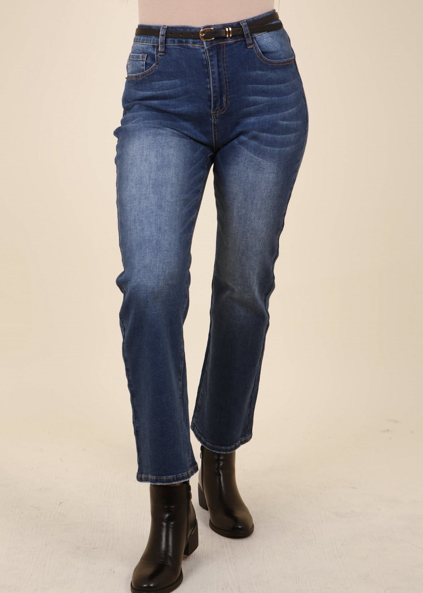 High Waist Classic Flared Jeans