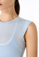 Quick Drying Sheer Sleeveless Tying Top