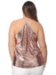 Plus Size Camisole Sequin Tank Top