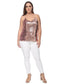 Plus Size Camisole Sequin Tank Top