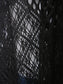 Plus Size Boho Open Front Crochet Cover Up Sleeveless Shawl Cardigan Vest, Black