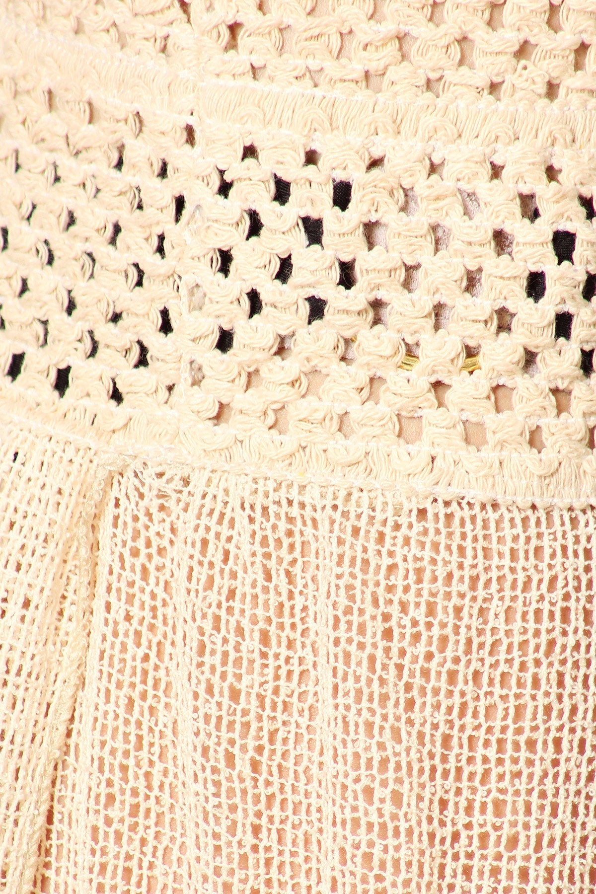 Go With The Breeze Crochet Split Cover Up