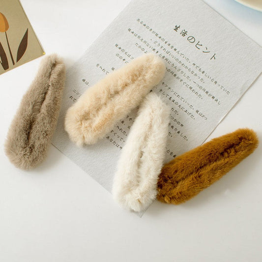 Fluffy Hair Clip