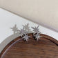 Eight-Pointed Star Dangle Earrings