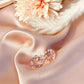 Rose Gold Floral Wreath Earring