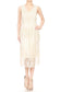 Gatsby Crochet Vest Lace Dress Set