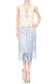 Gatsby Crochet Vest Lace Dress Set