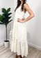 Sweetheart Neckline Lace Maxi Dress
