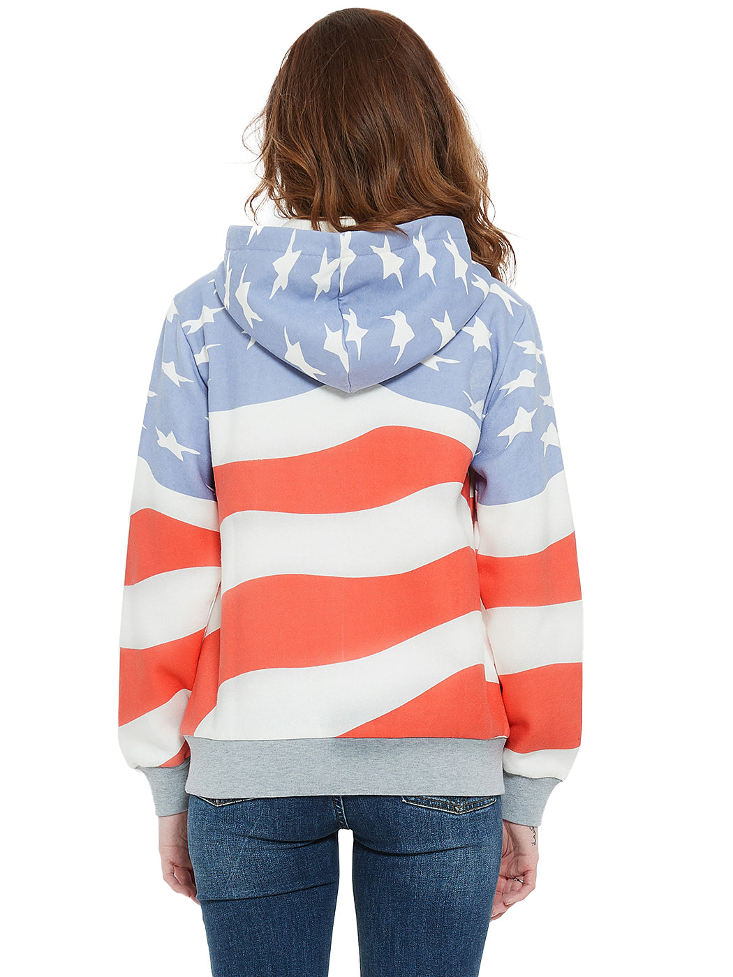 American Flag Hoodie Sweatshirt