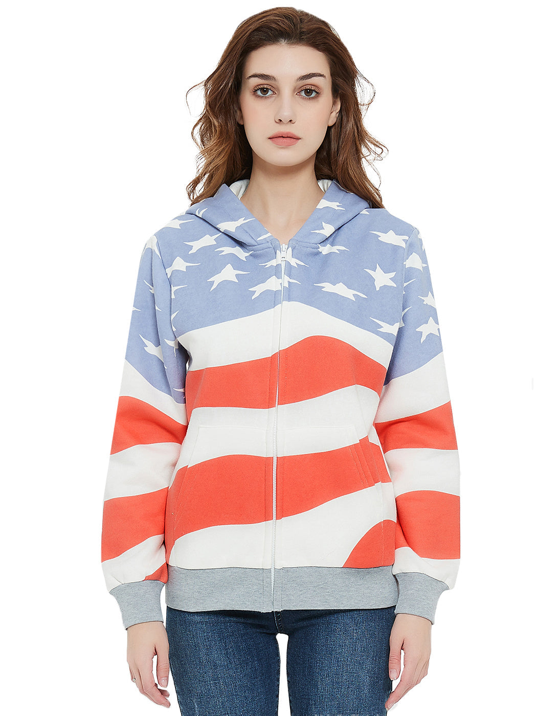 American Flag Hoodie Sweatshirt