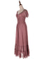 Renaissance Boho Lace Maxi Dress