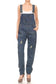 Vintage Adjustable Strap Denim Overalls