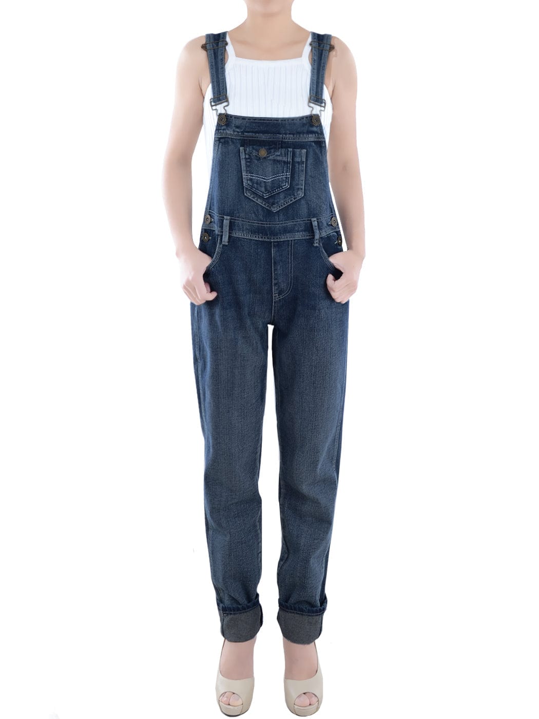 Vintage Straight-Leg Overalls