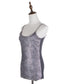Matte Sequin Python Print Camisole Top