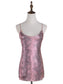 Matte Sequin Python Print Camisole Top