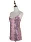 Matte Sequin Python Print Camisole Top