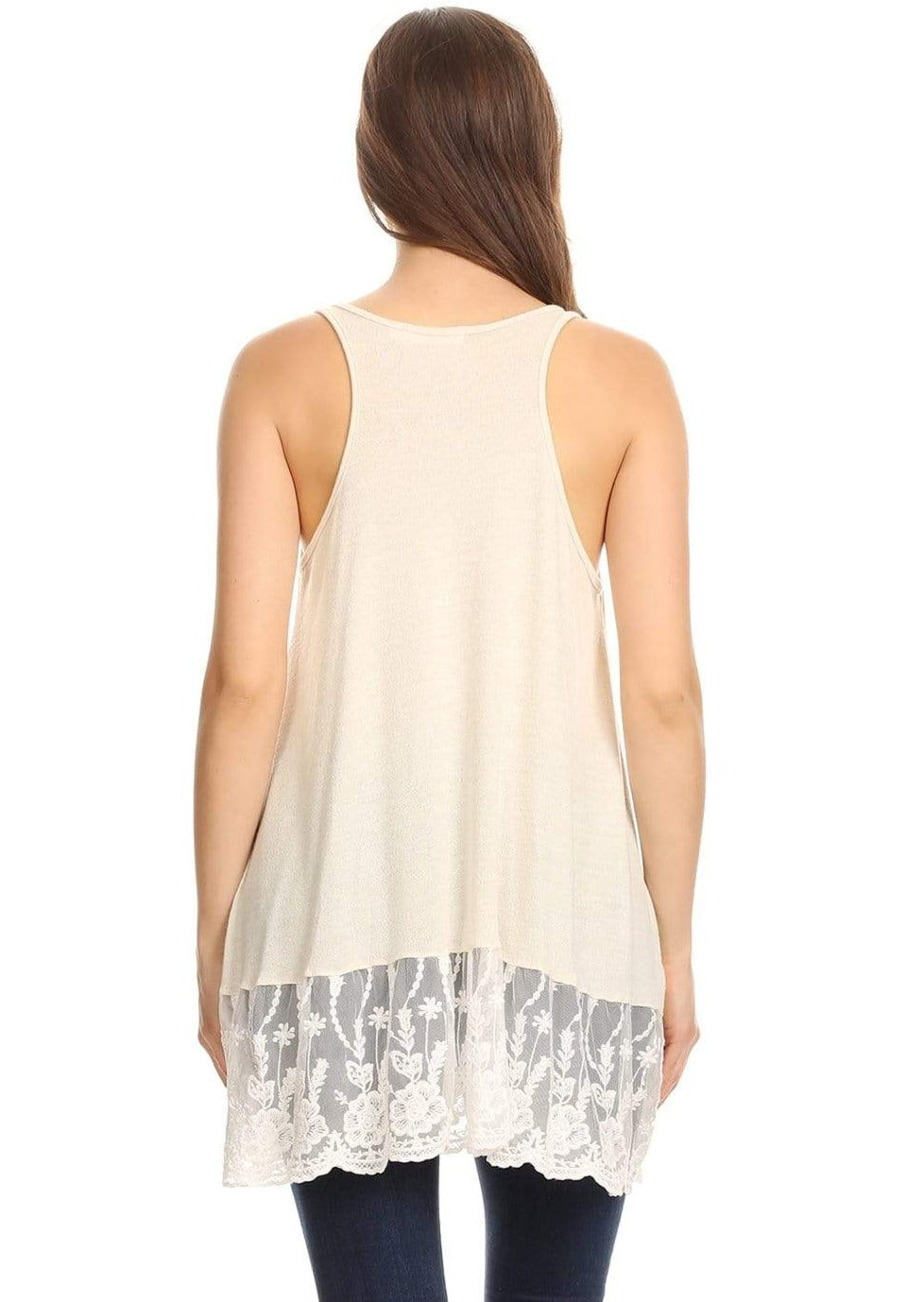 Catalina Embroidered Sleeveless Tunic