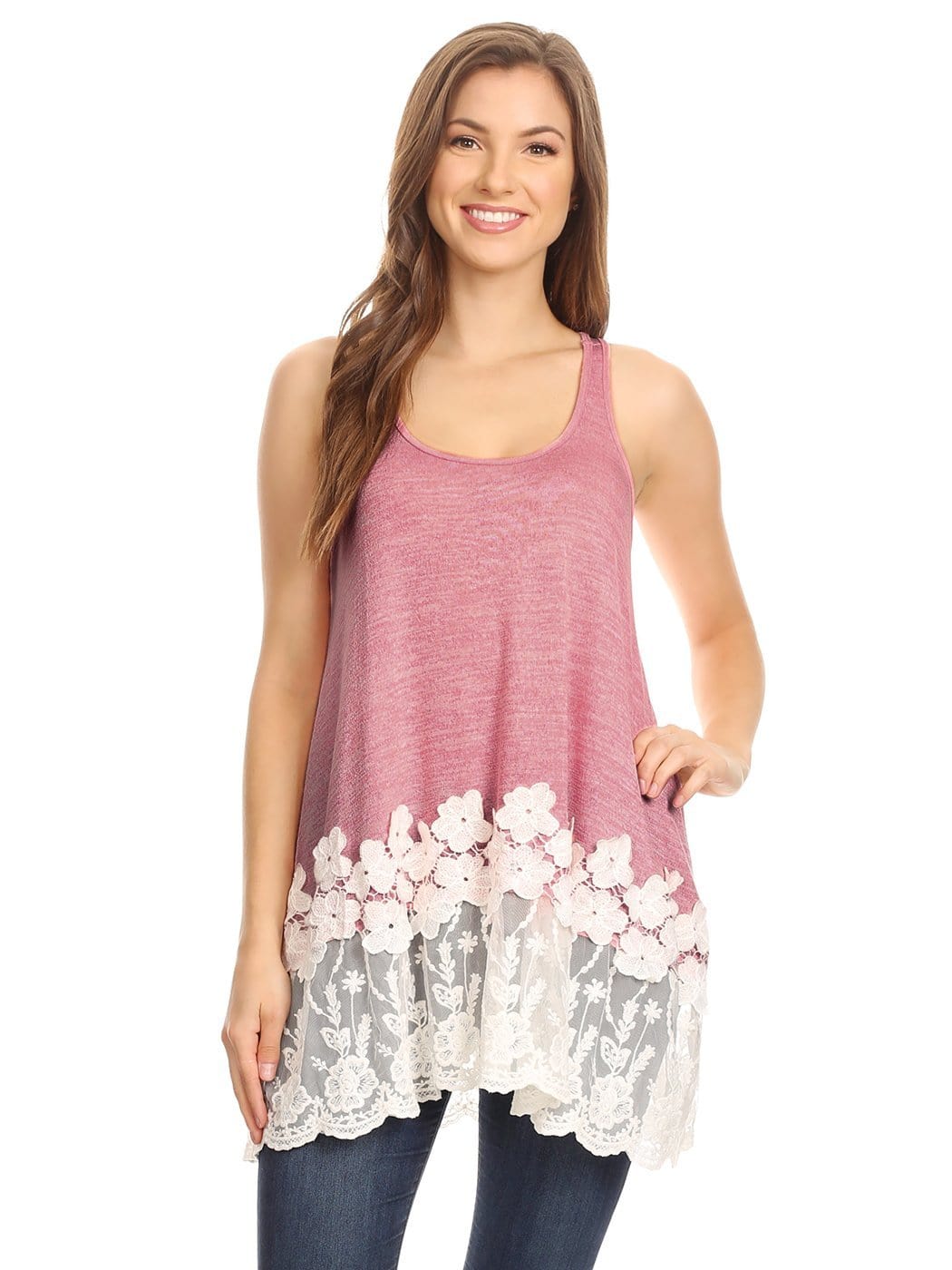 Catalina Embroidered Sleeveless Tunic