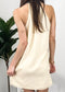 Chiffon Halter Cocktail Party Clubbing Shift Dress