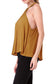 Sleeveless Halter Neck Top with Twist and Buckle