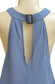 Sleeveless Halter Neck Top with Twist and Buckle