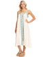 Anna-Kaci Casual Caftan Boho Long Maxi Swimsuit Cover