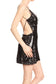 Open Back Sparkle Sequin Mini Dress