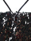 Open Back Sparkle Sequin Mini Dress