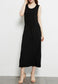 Staple Slip Gown Tied Front Dress With Pockets
