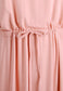 Staple Slip Gown Tied Front Dress With Pockets