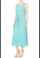 Staple Slip Gown Tied Front Dress With Pockets